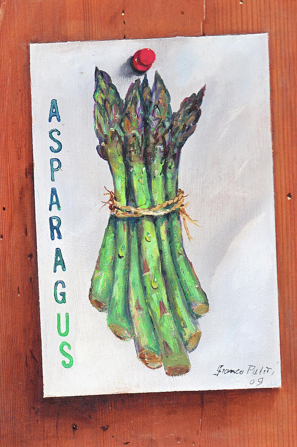 Asparagus Painting - Asparagus by Franco Puliti