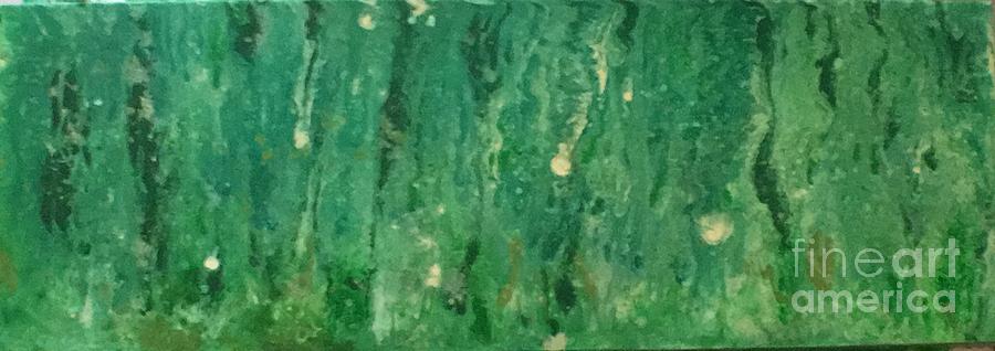 Asparagus Risotto 2 Painting by Buffy Heslin