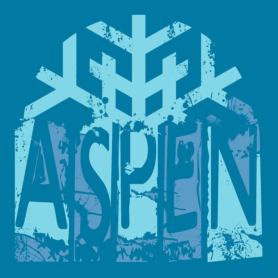 Aspen Digital Art by David G Paul