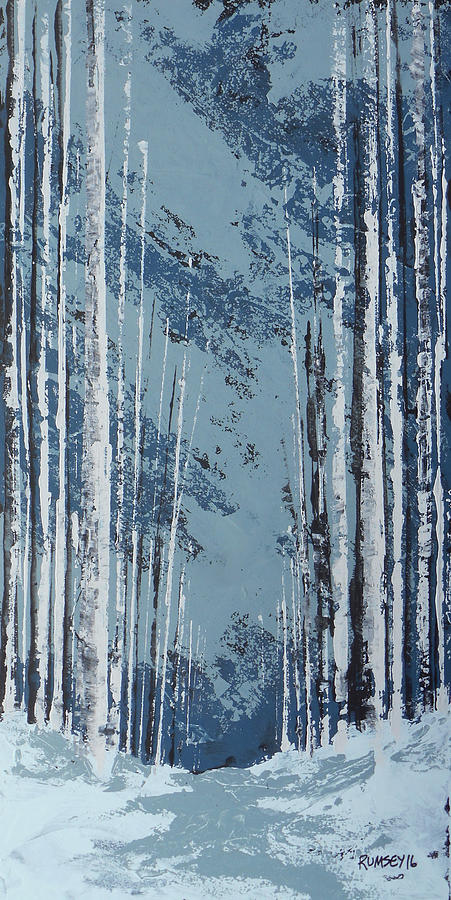 Aspen Trail Painting by Rhodes Rumsey
