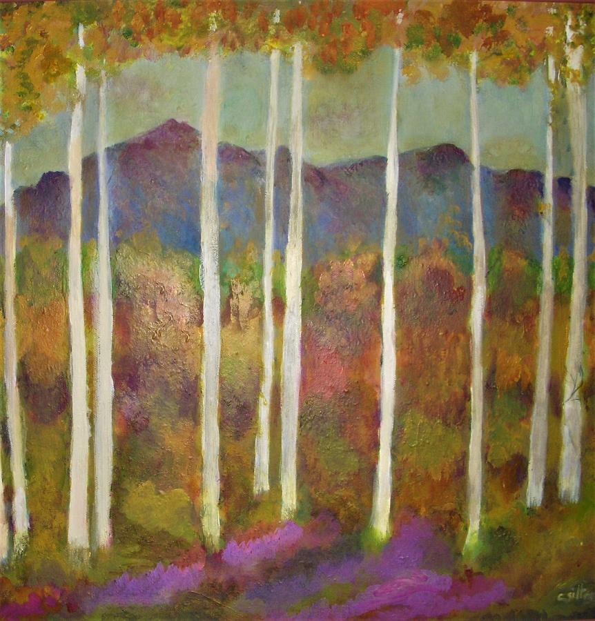 Aspenity Painting by Cathy Silton