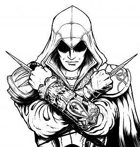 Assassins Creed Brotherhood Desmond Miles Drawing Sketch PNG Clipart  Angle Animus Arm Art Assassins Free PNG