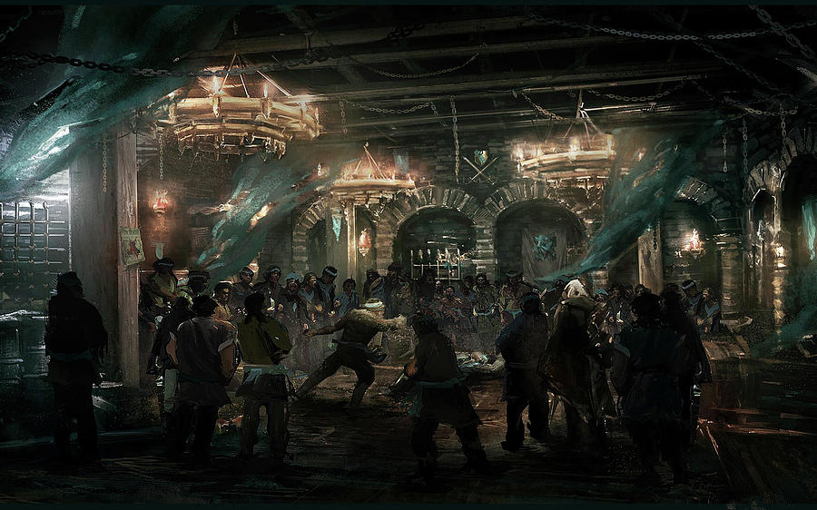 City Digital Art - Assassins Creed Brotherhood by Maye Loeser