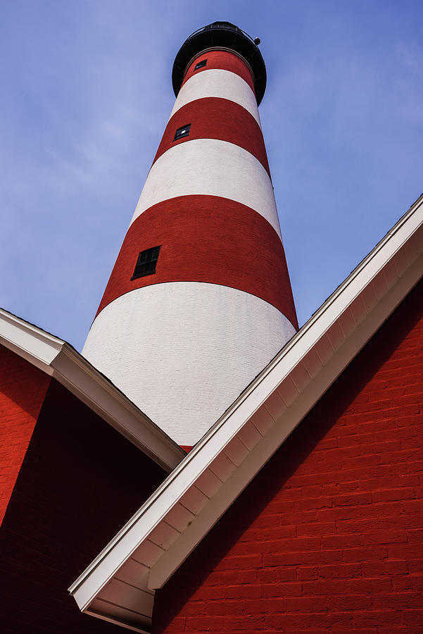 Assateague Lighthouse Angles Photograph by Steven Ainsworth