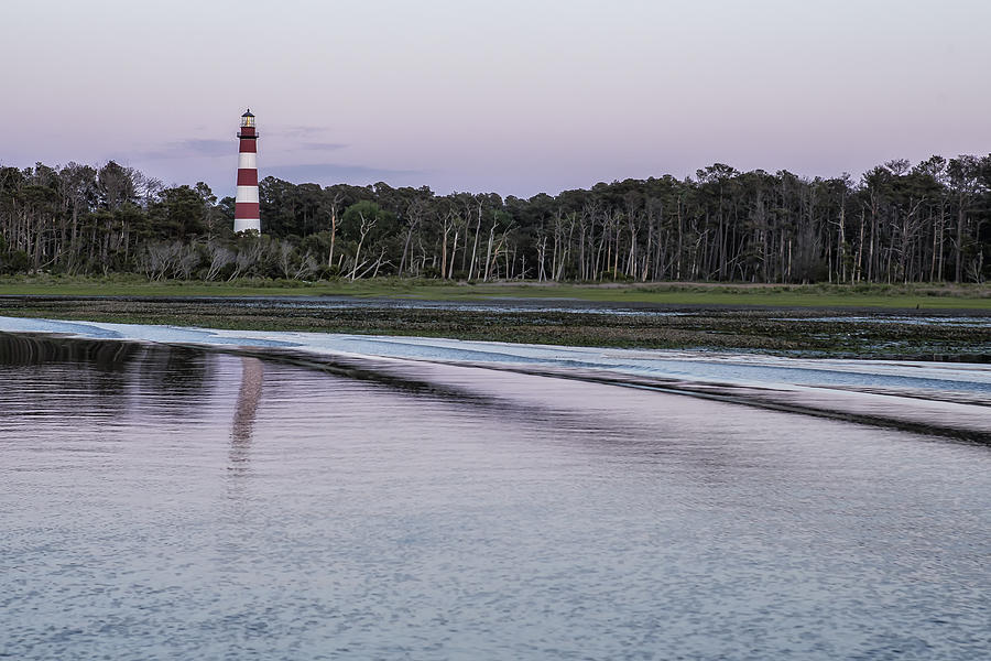 Assateague Lighthouse - landscape Photograph by Belinda Greb