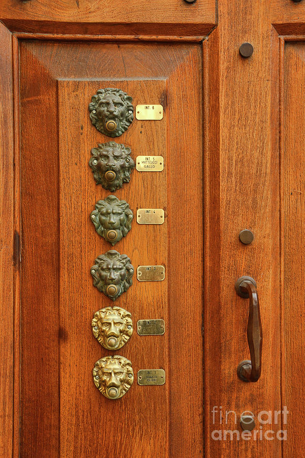 Assisi Doorbells 1322 Photograph by Jack Schultz