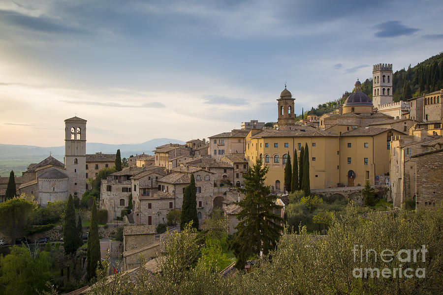 Assisi Evening Photograph