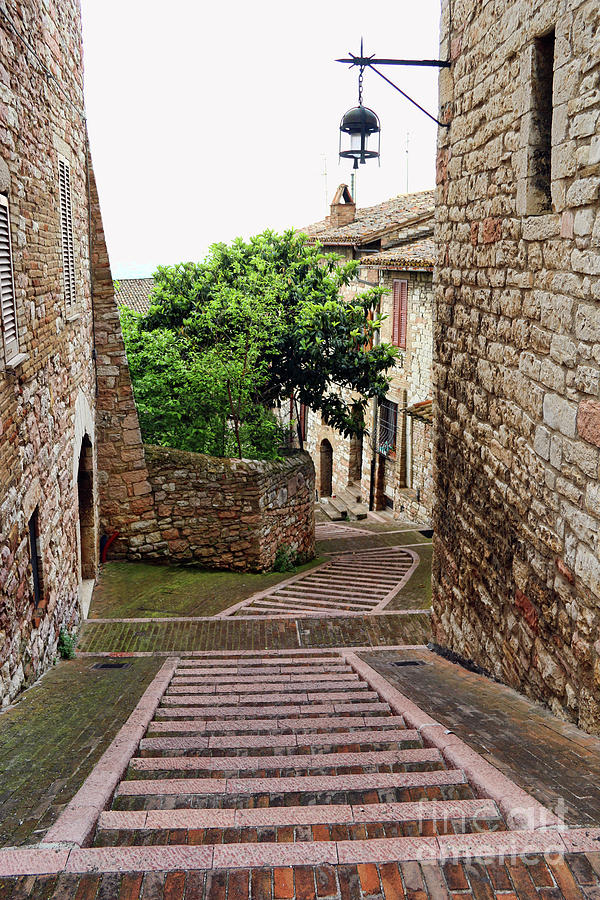 Assisi Steps 1329 Photograph by Jack Schultz
