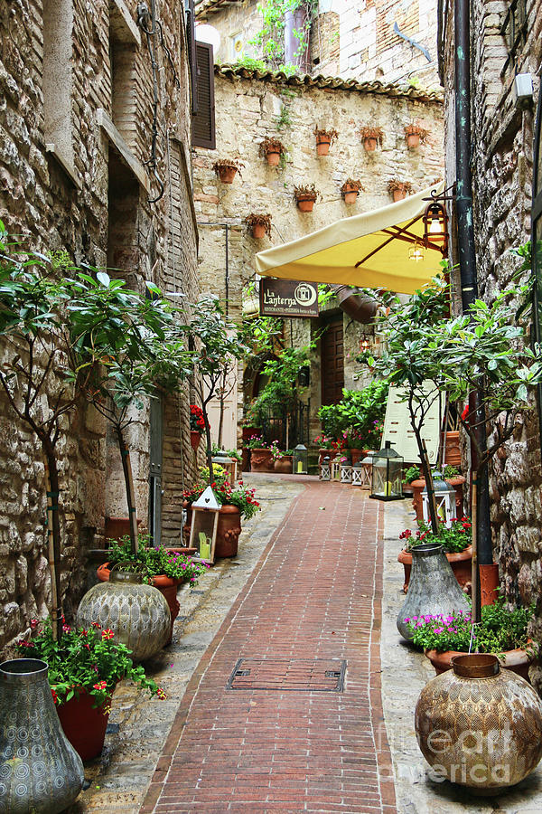 Assisi Walkway 1353 Photograph by Jack Schultz
