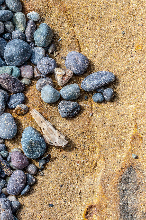 Assorted Beach Stones Photograph by W Chris Fooshee