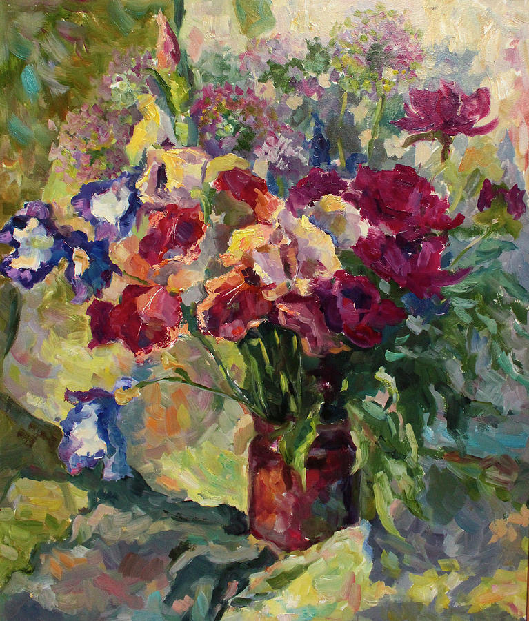 Assorted Flowers Painting by Ruslan Prus - Fine Art America