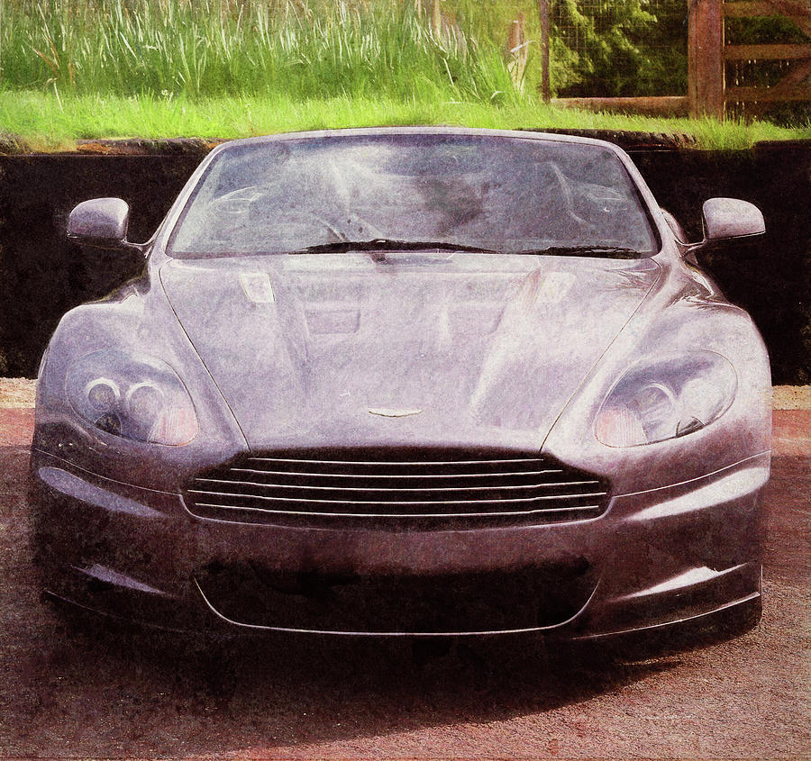 Aston Martin DBS Volante 2 Digital Art by Roy Pedersen