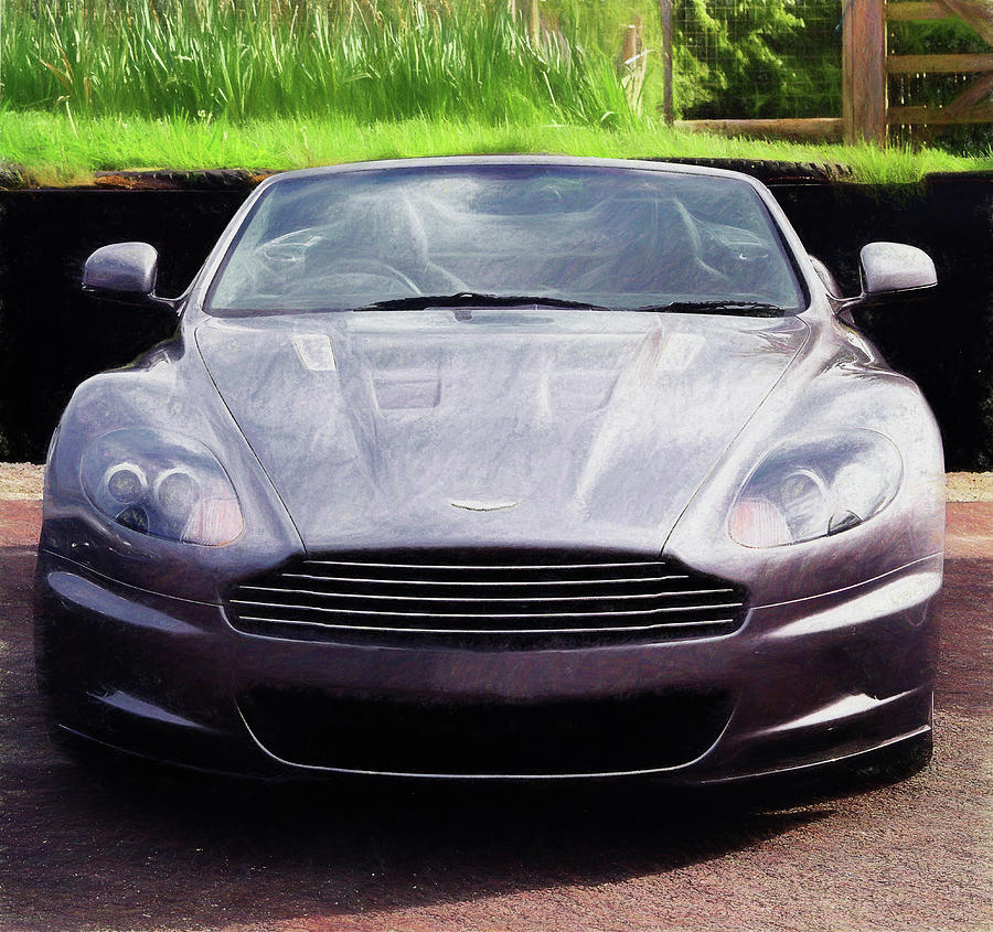 Aston Martin DBS Volante 3 Digital Art by Roy Pedersen