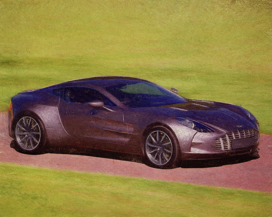 Aston Martin One-77 2 Digital Art by Roy Pedersen