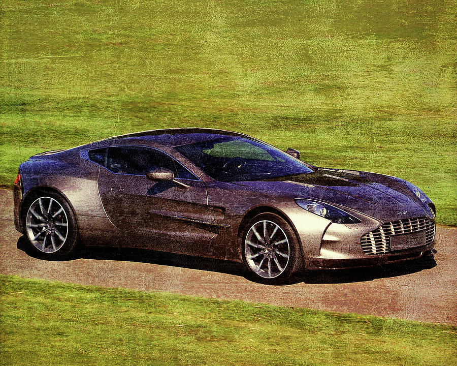 Aston Martin One-77 3 Digital Art by Roy Pedersen