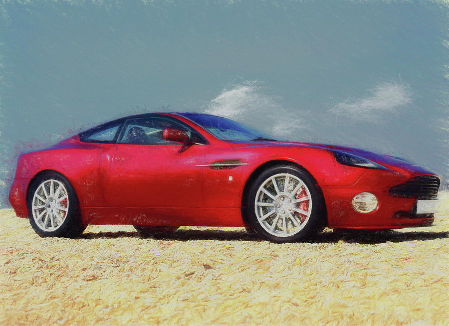 Aston Martin Vanquish S Digital Art by Roy Pedersen