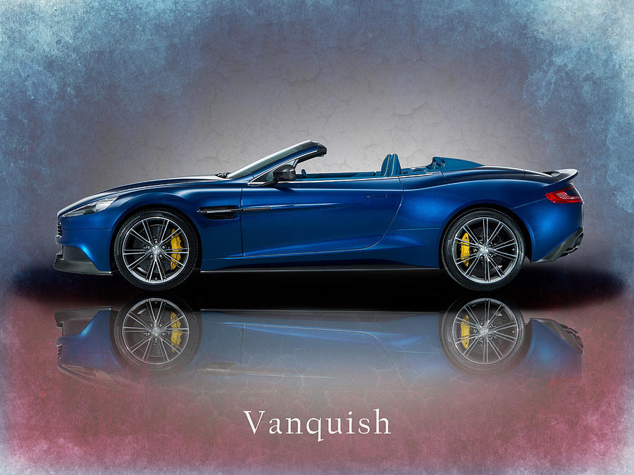 Aston Martin Photograph - Aston Martin Vanquish Volante by Mark Rogan