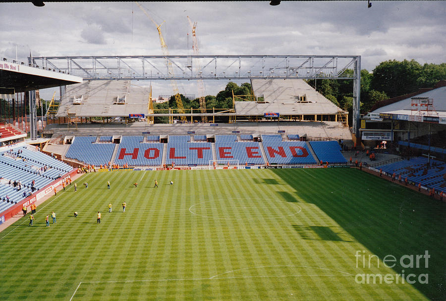 Aston Villa - Villa Park - Holte End 3 - August 1994 Photograph by Legendary Football Grounds