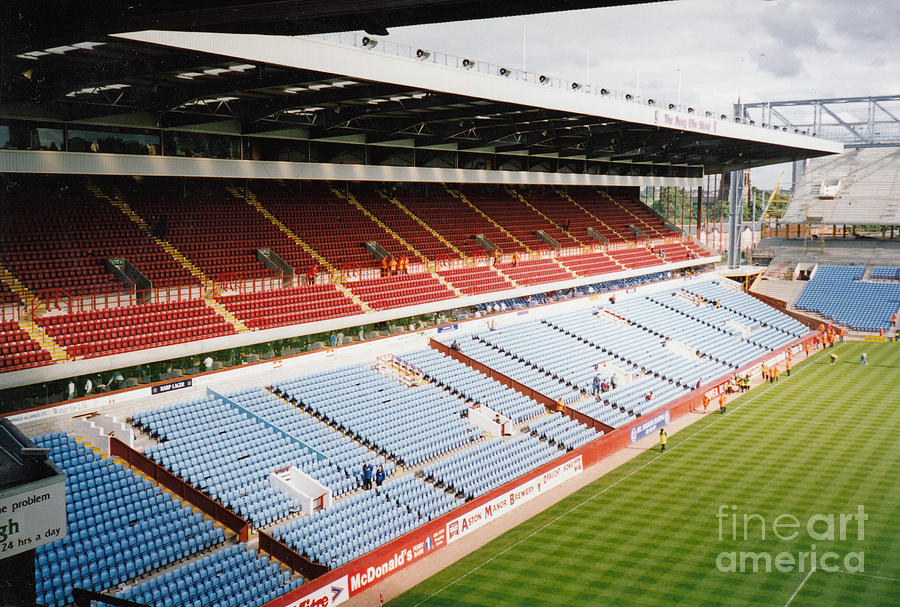 Aston Villa - Villa Park - Witton Lane Stand 4 - August 1994 Photograph by Legendary Football Grounds
