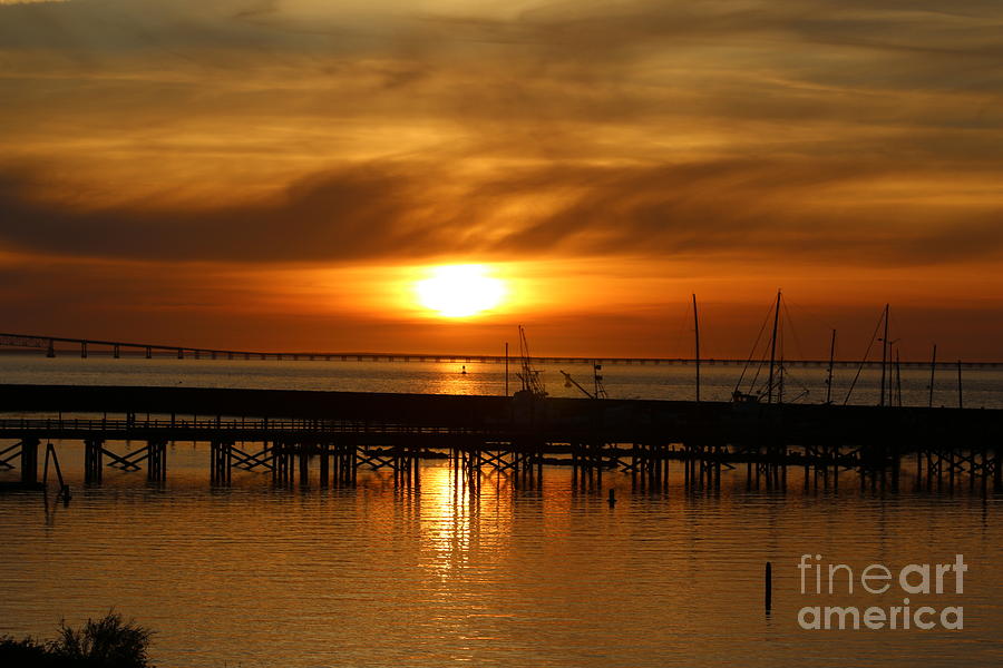 Astoria Pier Sunset Photograph by Nick Gustafson