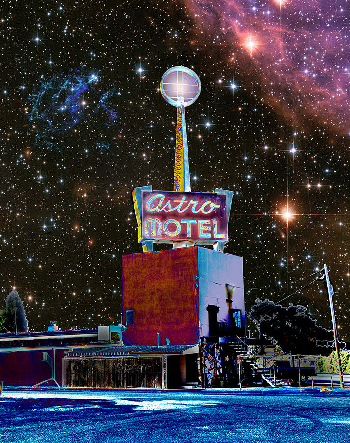 Astro Motel Photograph by Jim And Emily Bush