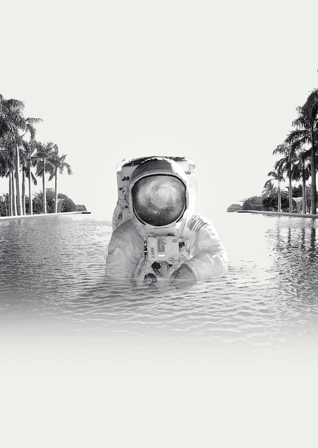 Vintage Photograph - Astronaut by Fran Rodriguez