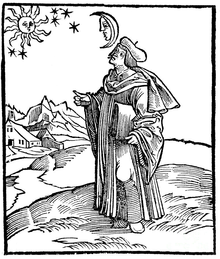 Astronomer, 1540 Photograph by Los Angeles County Museum