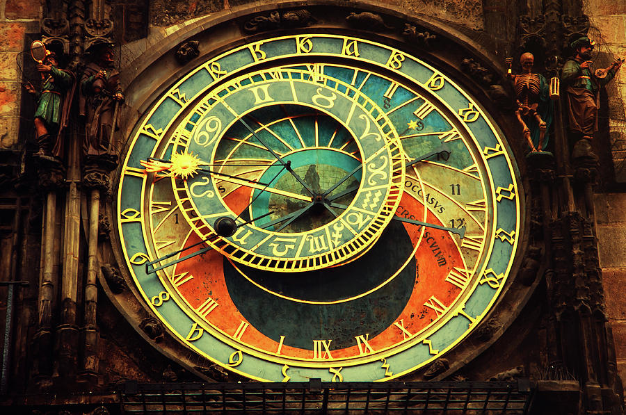 Astronomical Clock. Prague Photograph by Jenny Rainbow
