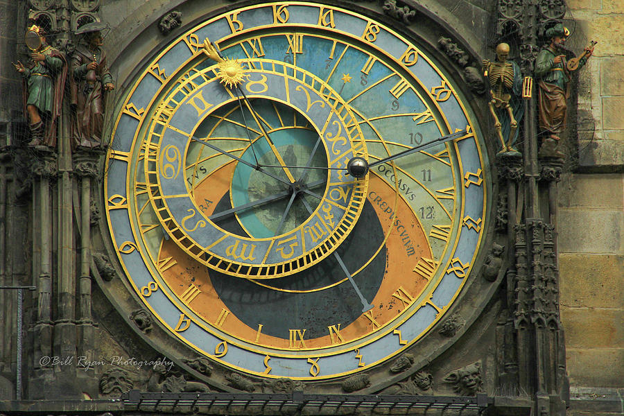 Astronomical clock Photograph by Bill Ryan - Fine Art America