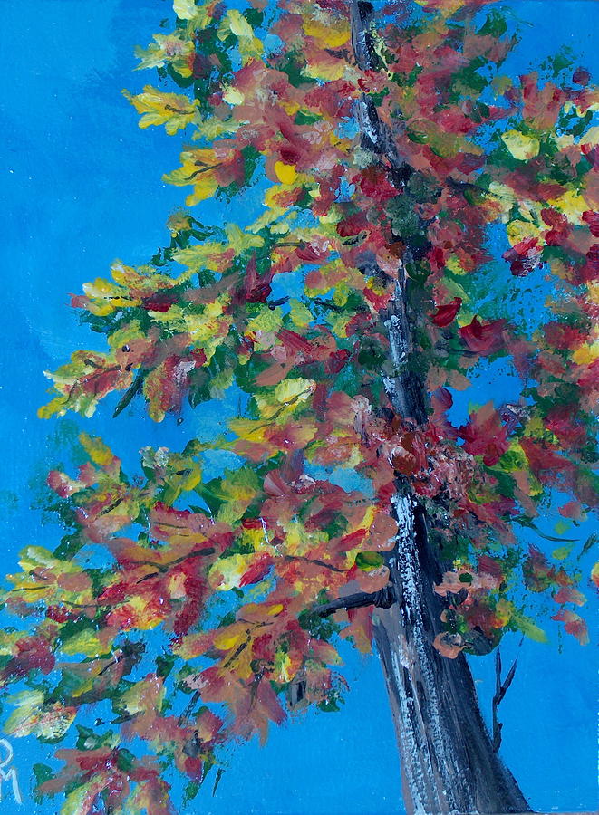 Fall Painting - Asymmetree by Pete Maier