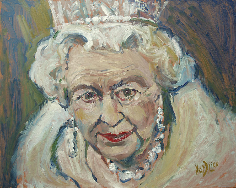 At age still reigning Painting by Nop Briex