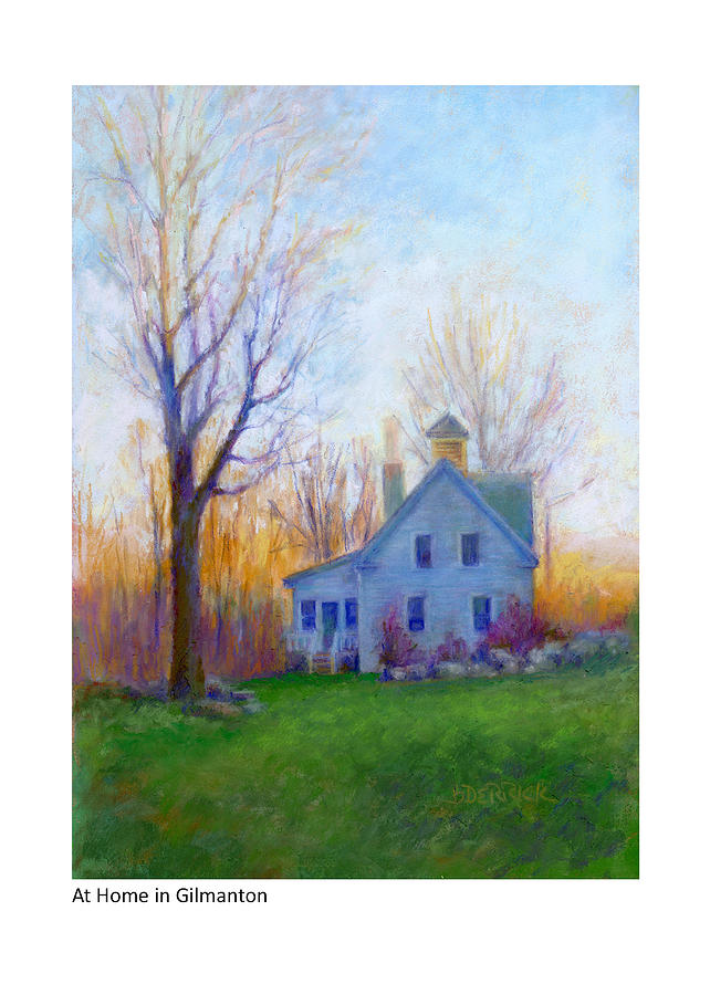At Home in Gilmanton Painting by Betsy Derrick