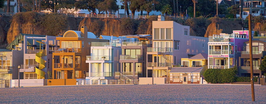 At Home on Santa Monica Beach Photograph by Mark Andrew Thomas