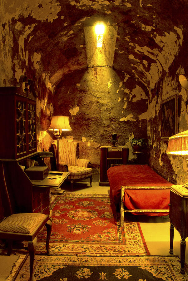 At home with Al Capone at Eastern State Penitentiary Photograph by Paul W Faust -  Impressions of Light
