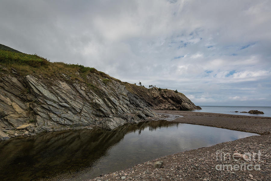 Meat Cove Photograph - At Meat Cove by Eva Lechner