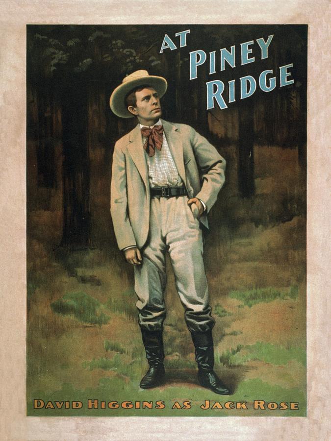 At Piney Ridge The Play 1897 Mixed Media by Movie Poster Prints