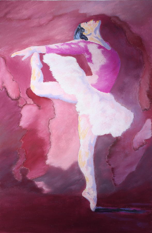 At the Ballet Painting by Nancy Jolley