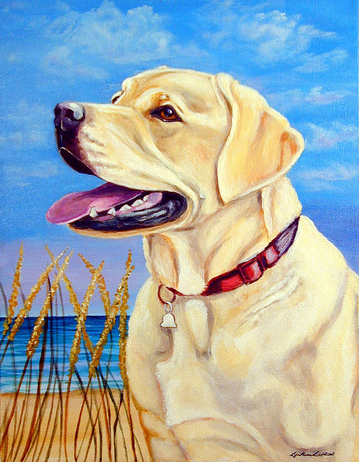 Labrador Retriever Painting by Lyn Cook