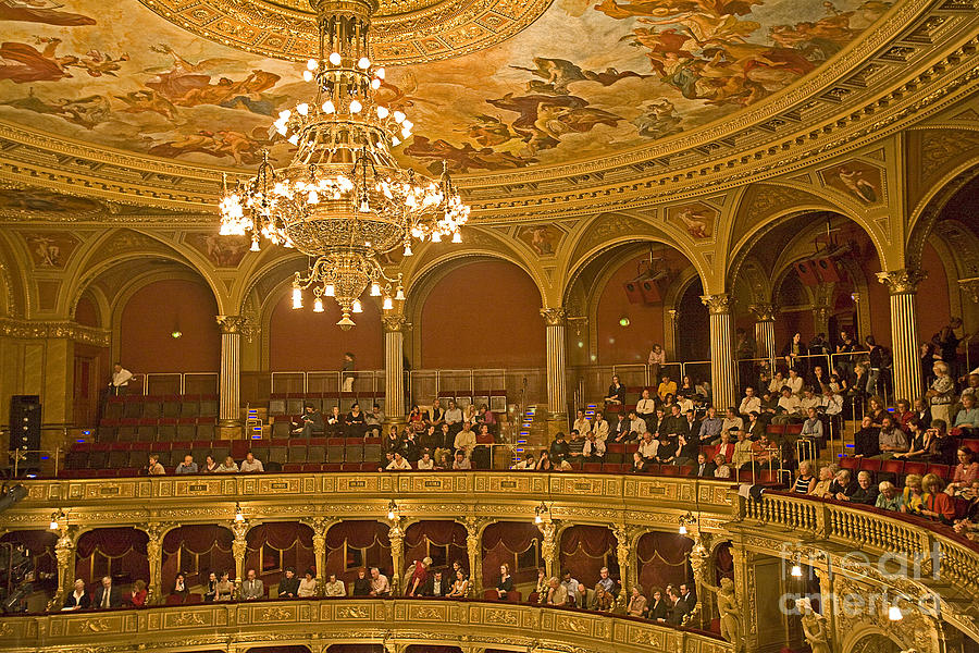 Budapest Opera Photograph - At The Opera, Budapest by Madeline Ellis