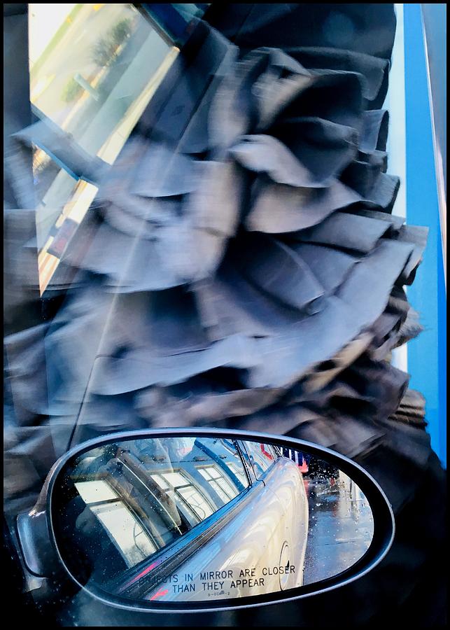 Abstract Photograph - At the Car Wash 10 by Marlene Burns