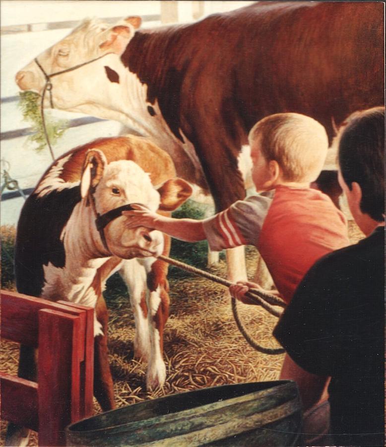 At The County Fair Painting by Hans Droog