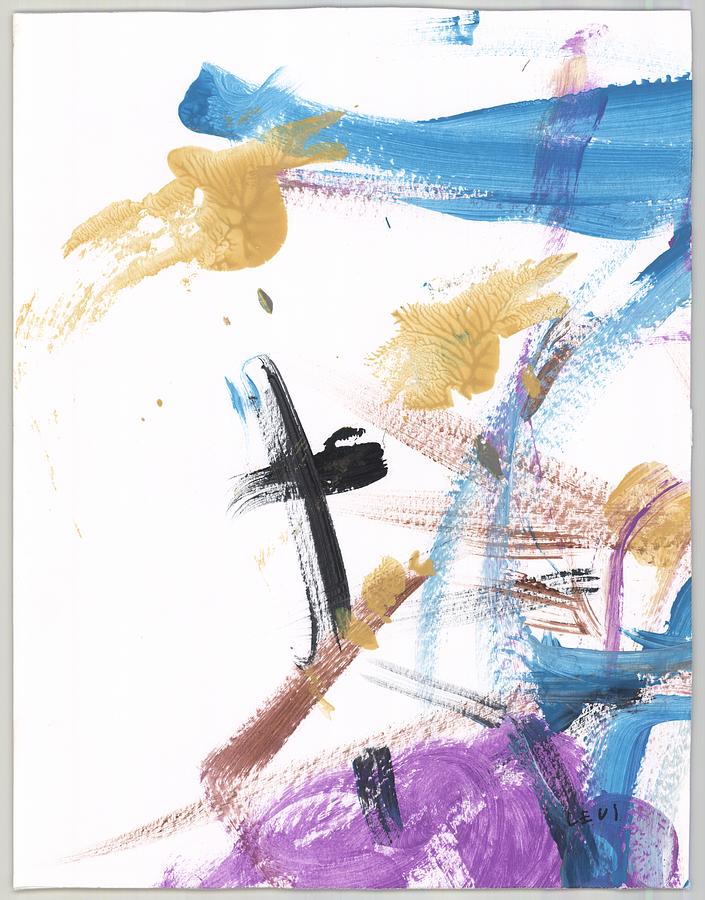 At The Cross Painting by Levi