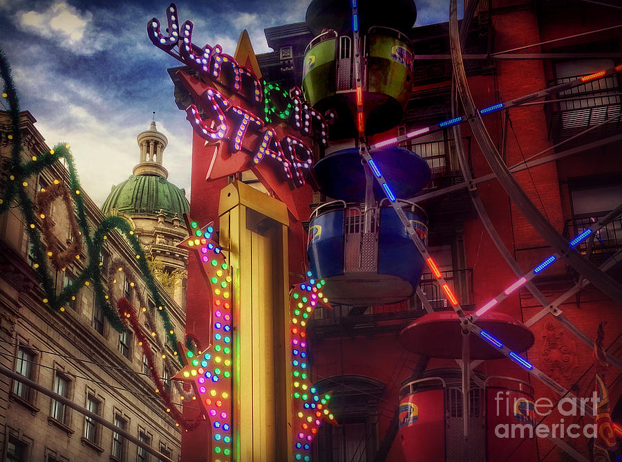 At the Feast of San Gennaro - Colors of Joy Photograph by Miriam Danar