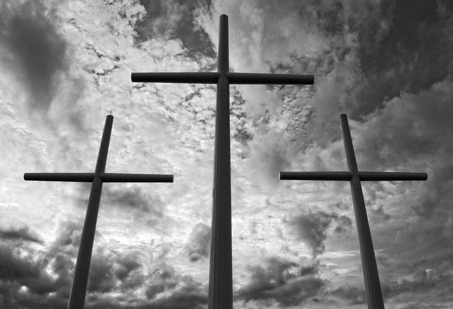 Easter Photograph - At The Foot of The Cross by Edwin A Rivers