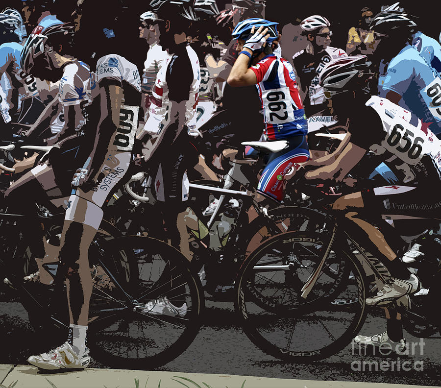 Men Photograph - At the Starting Gate by Steven Digman Men Photograph - At the Starting Gate by Steven Digman