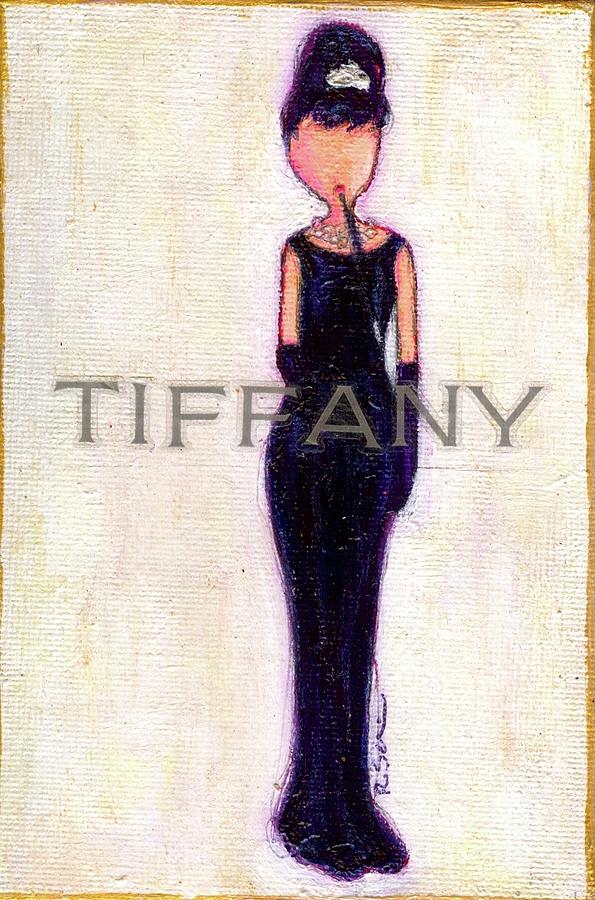 Audrey Hepburn Painting - At Tiffanys by Ricky Sencion