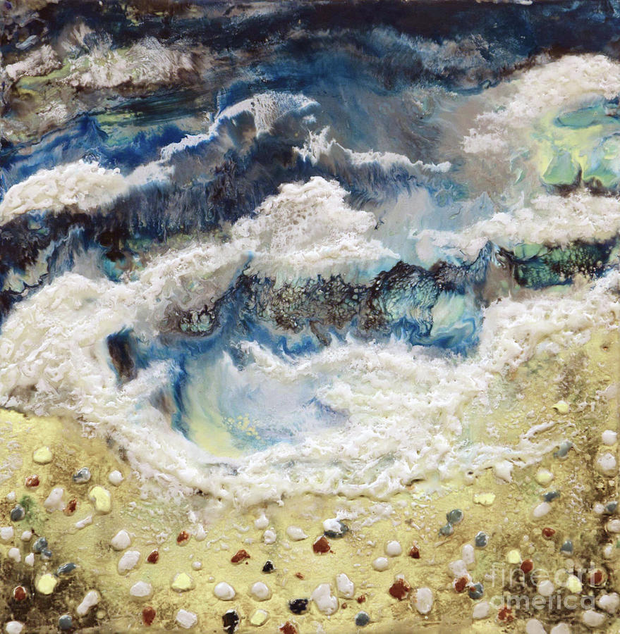 At Waters Edge II Painting by Laurie Tietjen