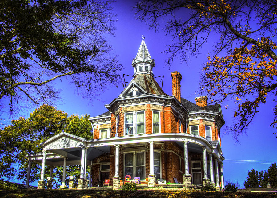 Atchison Mansion Photograph by Jackie Eatinger | Fine Art America