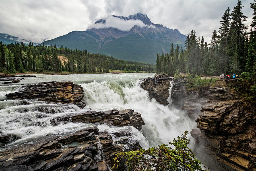 Athabasca Falls II Photograph by Joan Carroll