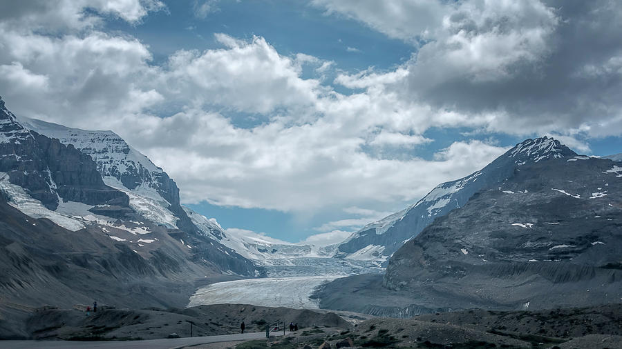 Athabasca Glacier Alberta Canada Photograph by Joan Carroll